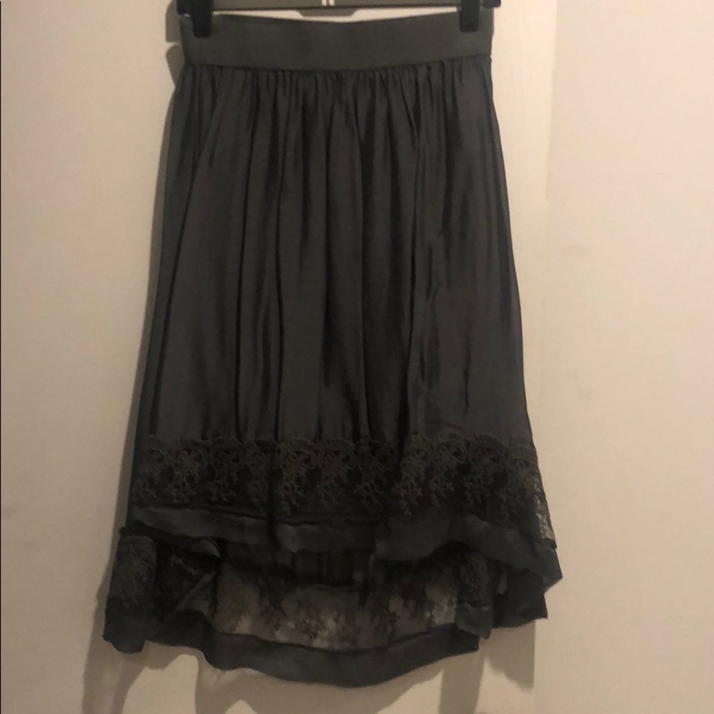 Keysha high low grey skirt - Italian
